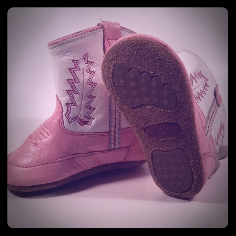 3/25$ OldWest babyCowgirl Booties size 3